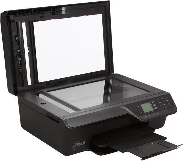 Alt view image 6 of 8 - HP Officejet 4620 Up to 8 ppm (ISO) Black Print Speed 4800 x 1200 dpi (optimized) Color Print Quality USB / Wi-Fi Thermal Inkjet MFC / All-In-One Color All-in-One Printer with ePrint Capability