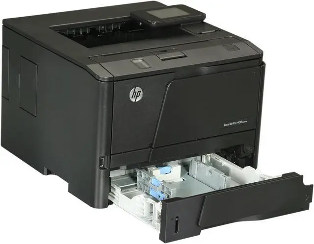 Alt view image 8 of 9 - HP LaserJet Pro 400 M401dn Workgroup Up to 35 ppm Monochrome Ethernet (RJ-45) / USB Laser Printer