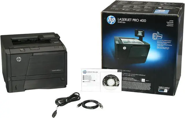 Alt view image 9 of 9 - HP LaserJet Pro 400 M401dw (CF285A) Up to 35 ppm 1200 x 1200 dpi Duplex Wireless Workgroup Monochrome Laser Printer