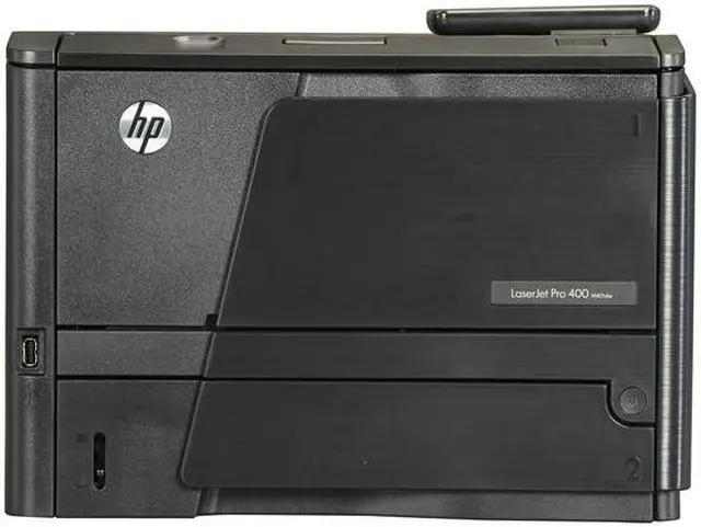 Alt view image 2 of 9 - HP LaserJet Pro 400 M401dw Workgroup Up to 35 ppm Monochrome Wireless 802.11b/g/n Laser Printer