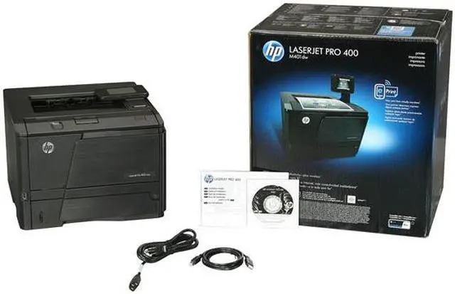 Alt view image 9 of 9 - HP LaserJet Pro 400 M401dw Workgroup Up to 35 ppm Monochrome Wireless 802.11b/g/n Laser Printer