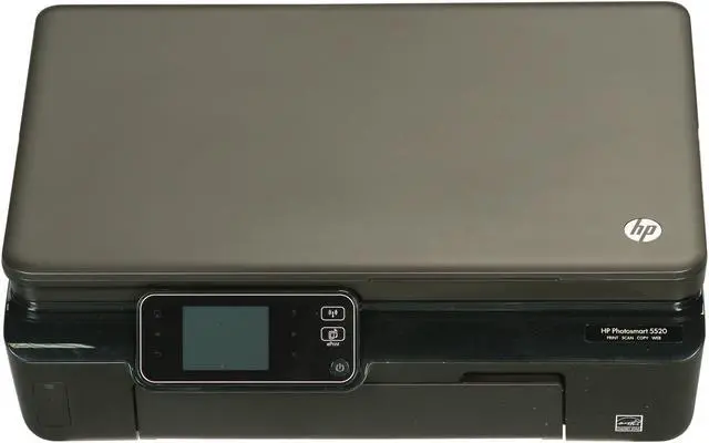 Alt view image 3 of 9 - HP Photosmart 5520 Up to 23 ppm Black Print Speed 4800 x 1200 dpi Color Print Quality USB / Wi-Fi Thermal Inkjet MFC / All-In-One Color Printer