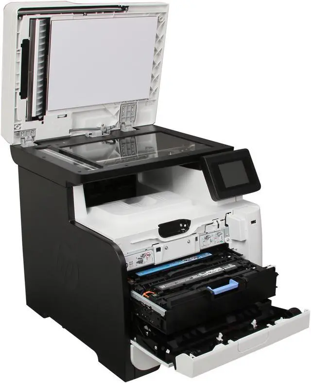 Alt view image 8 of 9 - HP LaserJet Pro 400 M475dn MFP Up to 21 ppm Color Ethernet (RJ-45) / USB Laser Printer