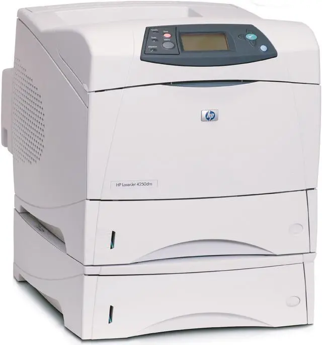 Main image of HP LaserJet 4250DTN Laser Printer - Monochrome - Plain Paper Print - Desktop