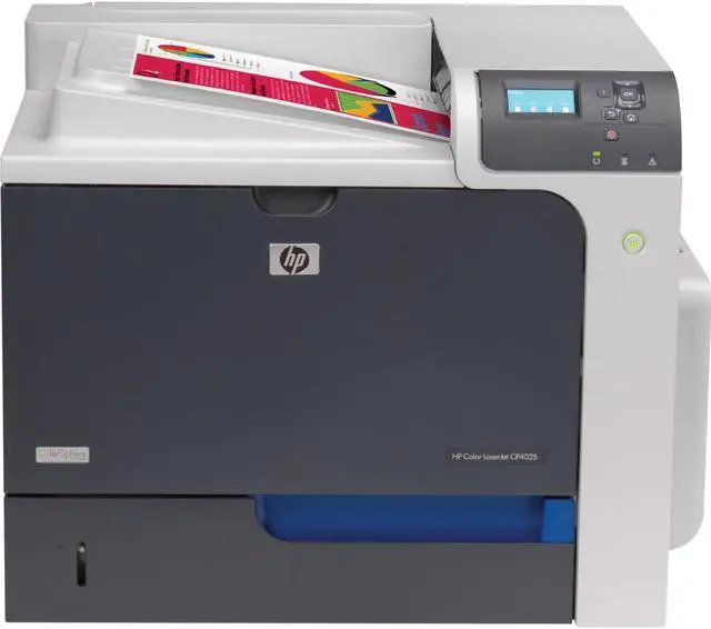 Main image of HP LaserJet CP4025N Laser Printer - Color - Plain Paper Print - Desktop