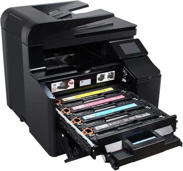Alt view image 6 of 7 - HP LaserJet Pro 200 M276nw (CF145A) Up to 14 ppm 600 x 600 dpi Color Wireless All-in-One Laser Printer