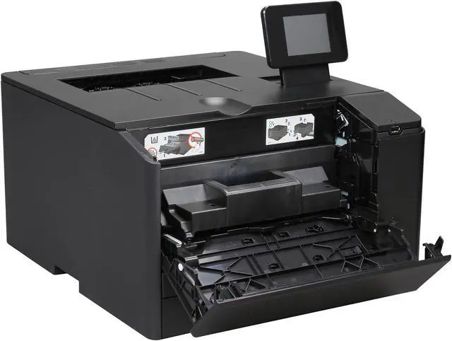 Alt view image 6 of 9 - HP LaserJet Pro 200 M251nw Up to 14 ppm 600 x 600 dpi Wireless Workgroup Color Laser Printer