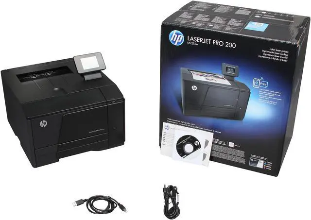 Alt view image 9 of 9 - HP LaserJet Pro 200 M251nw Up to 14 ppm 600 x 600 dpi Wireless Workgroup Color Laser Printer