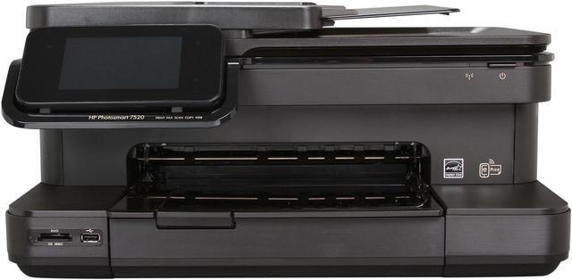 Alt view image 2 of 7 - HP Photosmart 7520 Up to 34 ppm Black Print Speed 9600 x 2400 dpi Color Print Quality USB / Wi-Fi InkJet MFC / All-In-One Color Printer