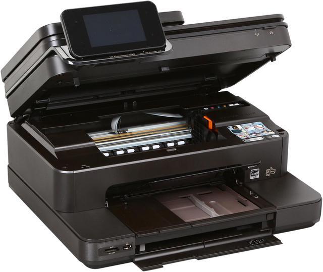 Alt view image 5 of 7 - HP Photosmart 7520 Up to 34 ppm Black Print Speed 9600 x 2400 dpi Color Print Quality USB / Wi-Fi InkJet MFC / All-In-One Color Printer