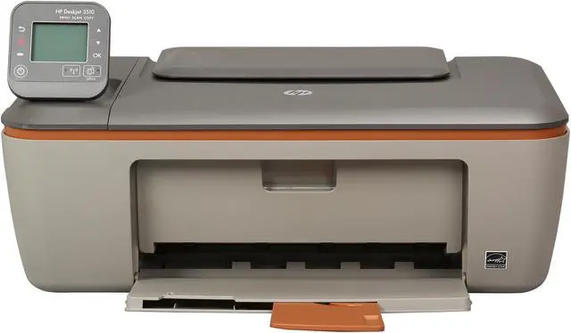 Alt view image 2 of 7 - HP Deskjet 3510 Up to 20 ppm Black Print Speed 4800 x 1200 dpi Color Print Quality USB / Wi-Fi Thermal Inkjet MFC / All-In-One Color Printer