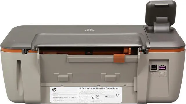 Alt view image 4 of 7 - HP Deskjet 3510 Up to 20 ppm Black Print Speed 4800 x 1200 dpi Color Print Quality USB / Wi-Fi Thermal Inkjet MFC / All-In-One Color Printer