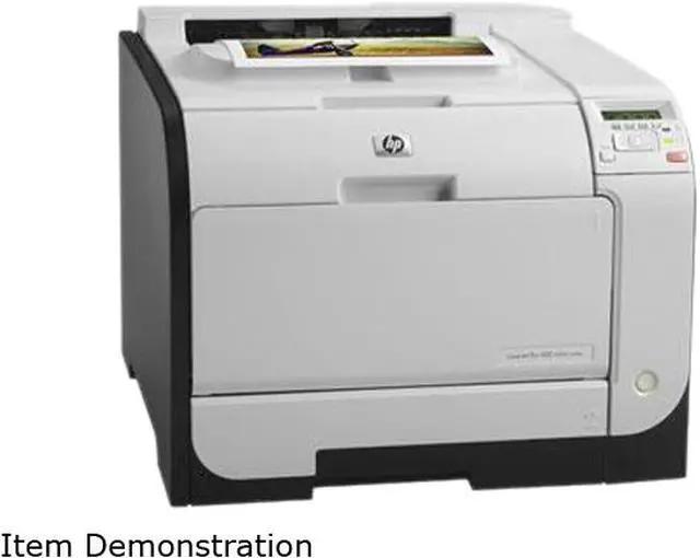 Alt view image 2 of 2 - HP LaserJet Pro 400 M451dn (CE957AR#BGJ) Up to 21 ppm 600 x 600 dpi USB/Ethernet Duplex Color Laser Printer