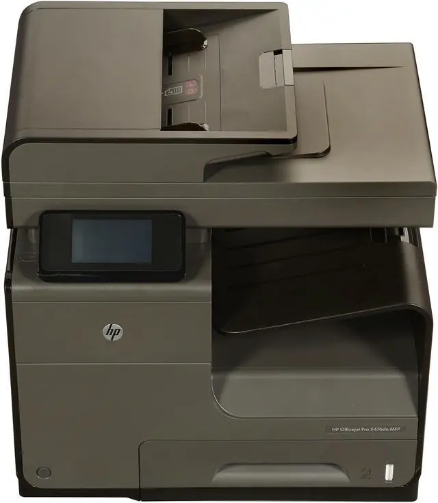 Alt view image 3 of 9 - HP Officejet Pro X476dn Up to 1200 x 1200 dpi USB/Ethernet Color Duplex Multifunction Inkjet Printer