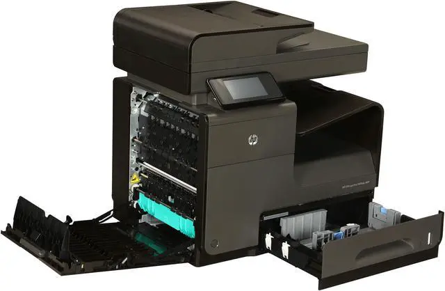 Alt view image 8 of 9 - HP Officejet Pro X476dn Up to 1200 x 1200 dpi USB/Ethernet Color Duplex Multifunction Inkjet Printer