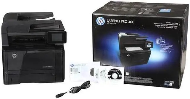 Alt view image 9 of 9 - HP LaserJet Pro 400 M425dn MFC / All-In-One Up to 35 ppm Monochrome Ethernet (RJ-45) / USB Laser Printer