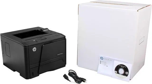 Alt view image 8 of 8 - HP LaserJet Pro 400 M401dne (CF399A) up to 35 ppm 1200 x 1200 dpi USB/Ethernet Duplex Workgroup Monochrome Laser Printer
