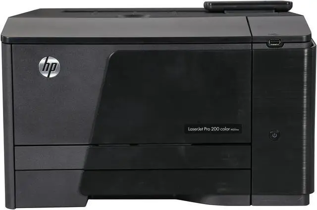 Alt view image 2 of 9 - HP LaserJet Pro 200 color M251nw Workgroup Up to 14 ppm 600 x 600 dpi Color Print Quality Color Ethernet (RJ-45) / USB / Wi-Fi Laser Printer