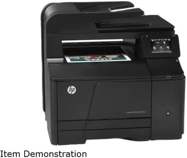 Alt view image 3 of 4 - HP LaserJet Pro 200 color MFP M276nw MFC / All-In-One Up to 14 ppm 600 x 600 dpi Color Print Quality Color Ethernet (RJ-45) / USB / Wi-Fi Laser Printer