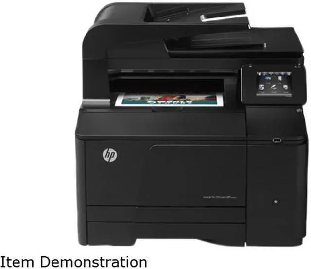 Alt view image 2 of 4 - HP LaserJet Pro 200 color MFP M276nw MFC / All-In-One Up to 14 ppm 600 x 600 dpi Color Print Quality Color Ethernet (RJ-45) / USB / Wi-Fi Laser Printer