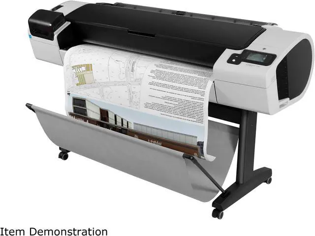 Alt view image 5 of 9 - HP Designjet T1300 2400 x 1200 dpi Color Print Quality Ethernet (RJ-45) / USB InkJet Large Format Color 44-in PostScript ePrinter