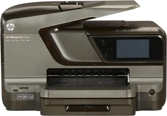 Alt view image 2 of 10 - HP Officejet Pro 276dw Duplex 1200 dpi x 1200 dpi USB / Wireless Color Inkjet MFC Printer