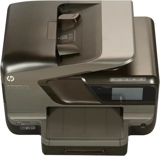 Alt view image 3 of 10 - HP Officejet Pro 276dw Duplex 1200 dpi x 1200 dpi USB / Wireless Color Inkjet MFC Printer