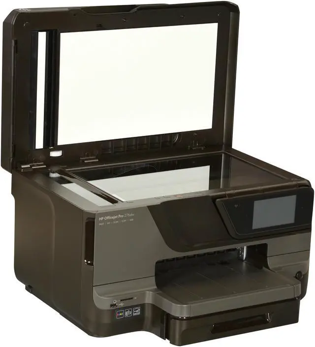 Alt view image 7 of 10 - HP Officejet Pro 276dw Duplex 1200 dpi x 1200 dpi USB / Wireless Color Inkjet MFC Printer