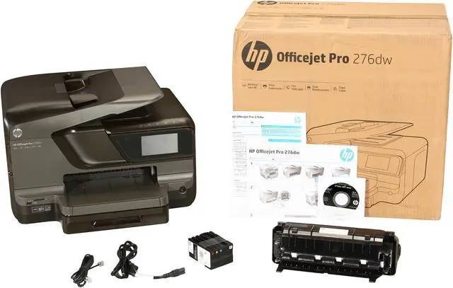 Alt view image 10 of 10 - HP Officejet Pro 276dw Duplex 1200 dpi x 1200 dpi USB / Wireless Color Inkjet MFC Printer