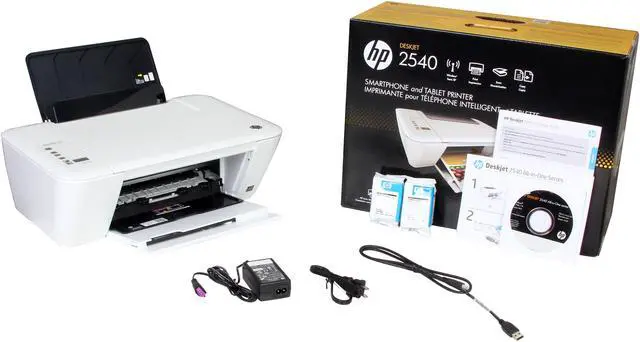 Alt view image 8 of 8 - HP Deskjet 2540 built-in WiFi HP Thermal Inkjet MFC / All-In-One Color Printer