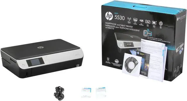 Alt view image 8 of 8 - HP Envy 5530 Up to 8.8 ppm (ISO) / Up to 21 ppm (MAX) Black Print Speed 4800 x 1200 dpi Color Print Quality built-in WiFi HP Thermal Inkjet eAll-in-One Color Printer