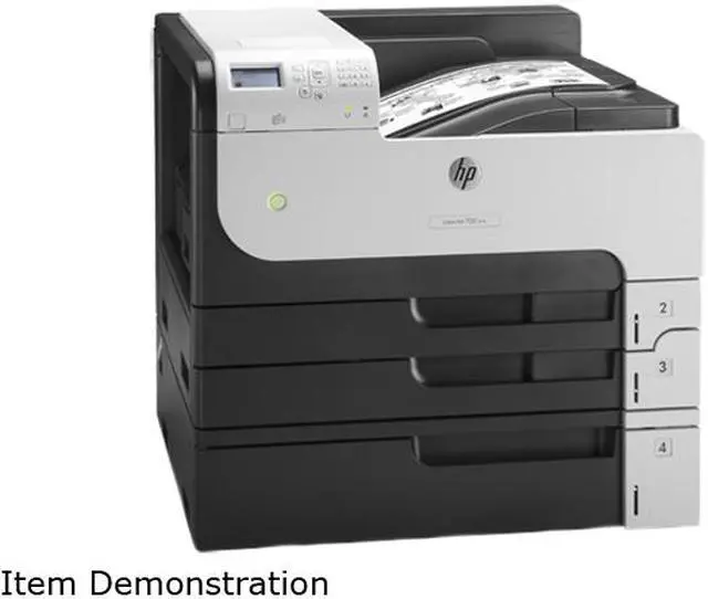 Alt view image 3 of 3 - HP LaserJet Enterprise 700 M712xh (CF238A) Duplex 1200 x 1200 dpi USB / Ethernet Monochrome Laser Printer