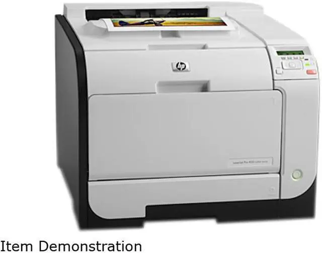 Alt view image 2 of 3 - HP LaserJet Pro 400 M451dn Workgroup Up to 21 ppm 600 x 600 dpi Color Print Quality Color Ethernet (RJ-45) / USB Laser Printer