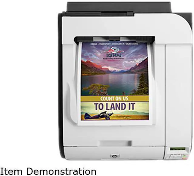 Alt view image 3 of 3 - HP LaserJet Pro 400 M451dn Workgroup Up to 21 ppm 600 x 600 dpi Color Print Quality Color Ethernet (RJ-45) / USB Laser Printer