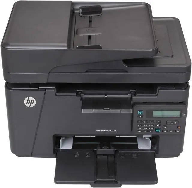 Alt view image 5 of 9 - HP LaserJet Pro M127fn (CZ181A) Up to 21 ppm 600 x 600 dpi USB / Ethernet / Mobile Monochrome Laser All-in-One Printer
