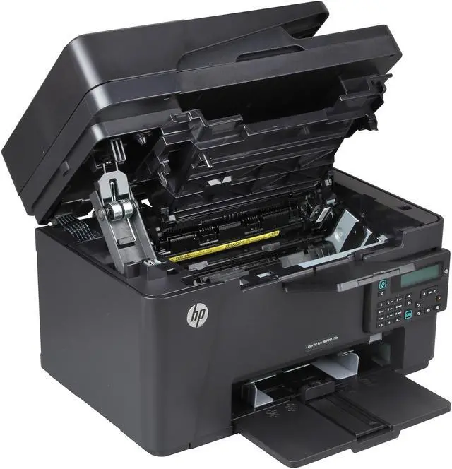 Alt view image 8 of 9 - HP LaserJet Pro M127fn (CZ181A) Up to 21 ppm 600 x 600 dpi USB / Ethernet / Mobile Monochrome Laser All-in-One Printer