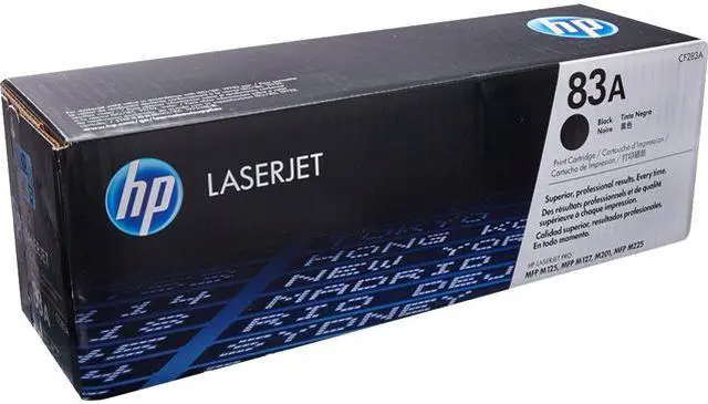 Alt view image 2 of 2 - HP 83A LaserJet Toner Cartridge - Black
