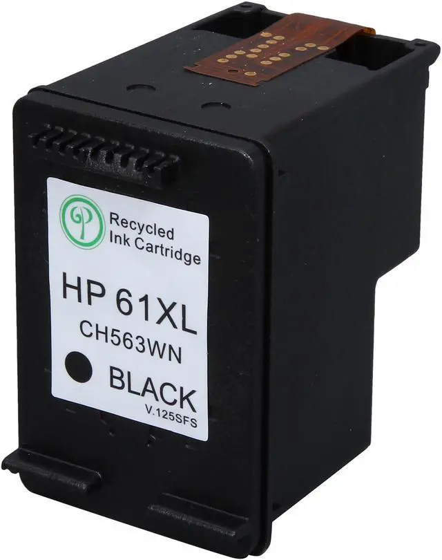 Alt view image 3 of 6 - Green Project Inc. Compatible Black/Color High Yield Ink Cartridge Replacement for HP 61XL CH563WN CH564WN