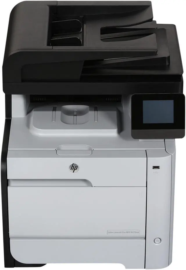 Alt view image 3 of 10 - HP LaserJet M476nw (CF385A) Up to 21 ppm 600 x 600 dpi Wireless Color All-in-One Laser Printer