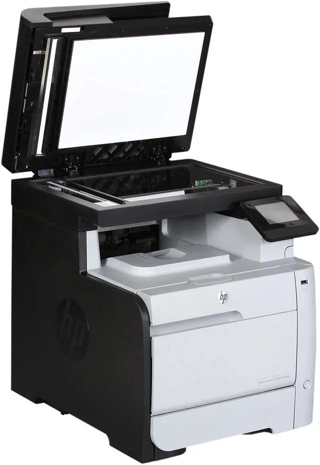 Alt view image 7 of 10 - HP LaserJet M476nw (CF385A) Up to 21 ppm 600 x 600 dpi Wireless Color All-in-One Laser Printer