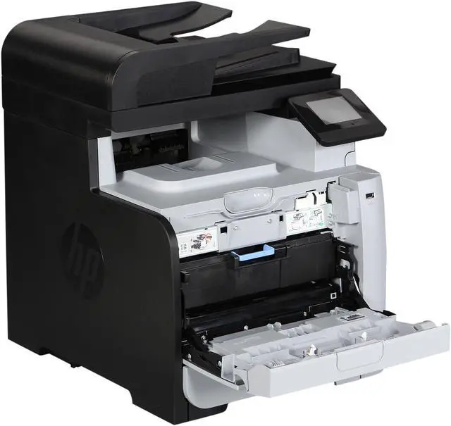 Alt view image 8 of 10 - HP LaserJet M476nw (CF385A) Up to 21 ppm 600 x 600 dpi Wireless Color All-in-One Laser Printer