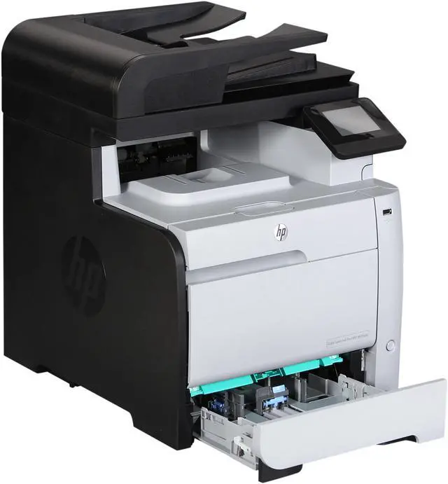 Alt view image 9 of 10 - HP LaserJet M476nw (CF385A) Up to 21 ppm 600 x 600 dpi Wireless Color All-in-One Laser Printer
