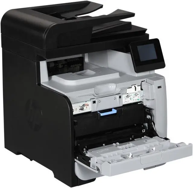 Alt view image 8 of 10 - HP LaserJet M476dn (CF386A) Up to 21 ppm 600 x 600 dpi Duplex Color All-in-One Laser Printer