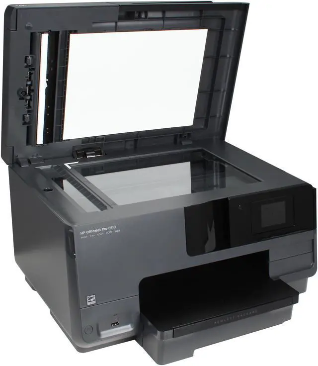 Alt view image 6 of 9 - HP Officejet Pro 8610 (A7F64A) Duplex 4800 dpi x 1200 dpi USB / Ethernet / Wireless Color Thermal Inkjet MFC Printer