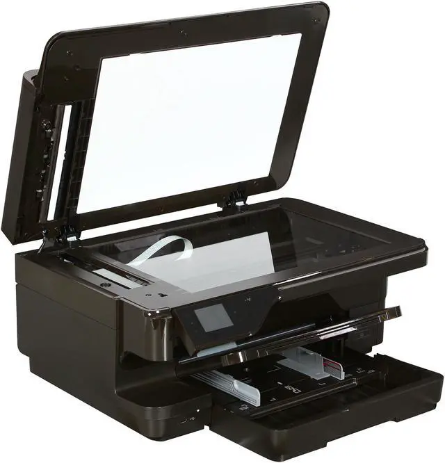 Alt view image 7 of 10 - HP Officejet 7612 Wide Format (G1X85A) Duplex 4800 dpi x 1200 dpi wireless/USB color Inkjet All-In-One Printer