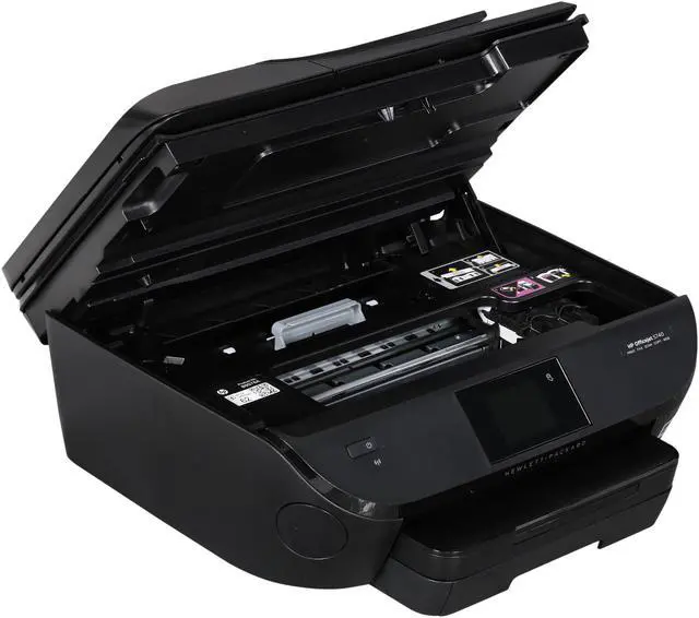 Alt view image 9 of 11 - HP Officejet 5740 ( B9S76A#B1H) Duplex 4800 x 1200 dpi USB/Wireless Color Inkjet All-In-One Printer