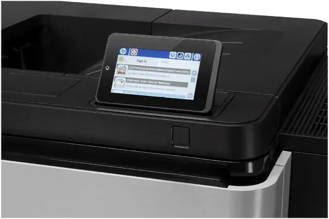 Alt view image 3 of 4 - HP LaserJet Enterprise M806dn (CZ244A) 1200 x 1200 dpi USB / Ethernt Monochrome Laser Printer