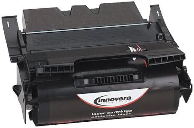 Main image of Innovera 83640 Black Laser toner cartridge for lexmark t640, 642, 644 (64015ha compatible)