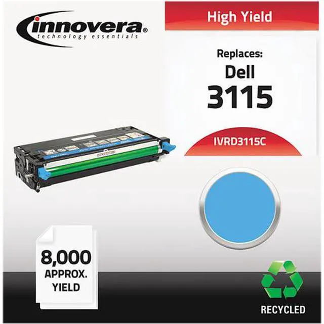 Main image of Innovera IVRD3115C Compatible Remanufactured 310-8379 (3115) Toner, Cyan