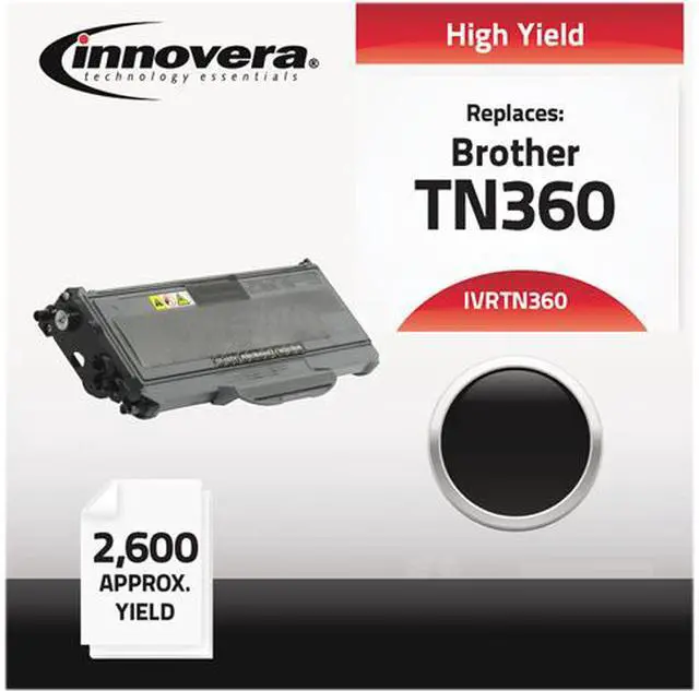 Main image of Innovera IVRTN360 Black Compatible Remanufactured TN360 Laser Toner